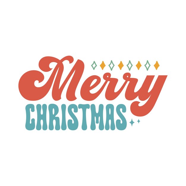 Vector de sublimation SVG rétro de Noël
