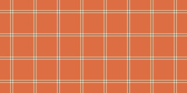 Vector Textile De Fond Rétro Tissu Micro Tartan Sans Couture Motif De Costume Texture à Carreaux Vérifié En Couleurs Orange Et Claires