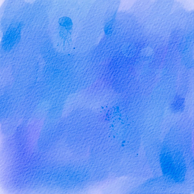 Vector De Texture De Fond Abstraite à L'aquarelle Bleue.
