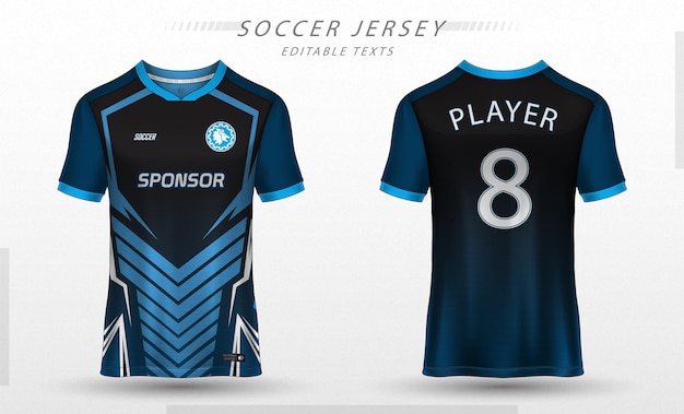 Vector vecteur maillots de football sublimation sport design de t-shirt