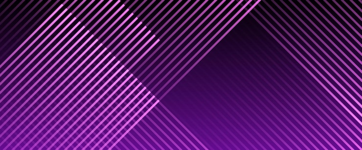 Vecteur vector violet 3d ligne abstraite technologie moderne bannière lumineuse futuriste illustration vectorielle pour les entreprises institution corporative fête séminaire et conférences