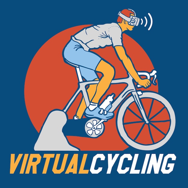 Vélo De Cyclisme Virtuel