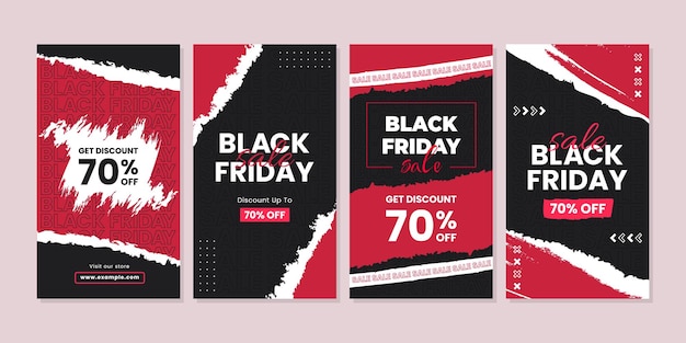 vendredi noir vente de papier pinceau histoires de texture