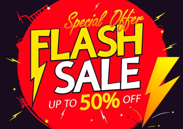 Vente flash jusqu'à 50 off sur l'affiche