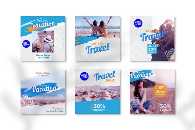 Vente de voyage Instagram Post Collection
