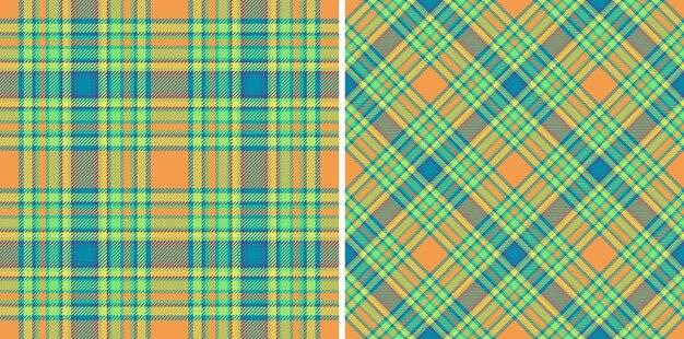 Vérification Du Motif Textile Du Tissu De Texture De Fond Avec Un Vecteur De Tartan à Carreaux Sans Soudure