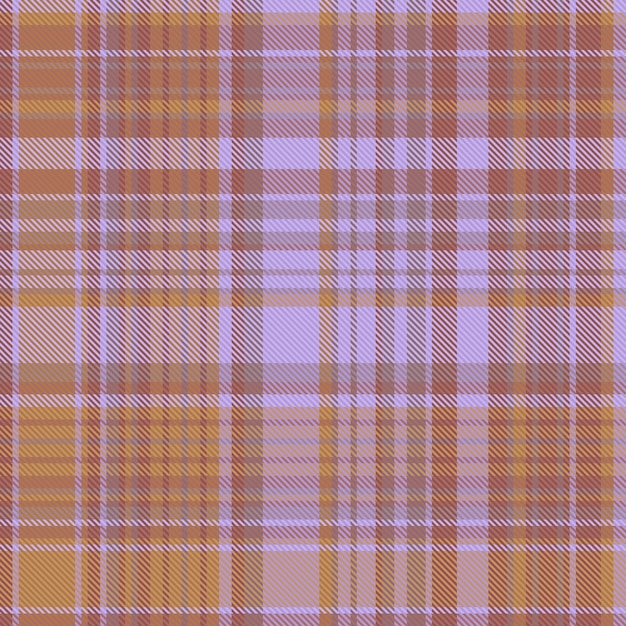 Vérifier la texture d'arrière-plan Textile sans soudure de vecteur Motif à carreaux en tissu Tartan