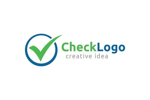 Vérifiez le modèle de conception de logo créatif