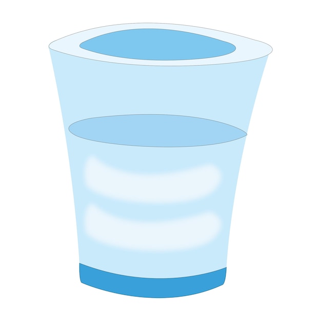 Un verre d'eau.