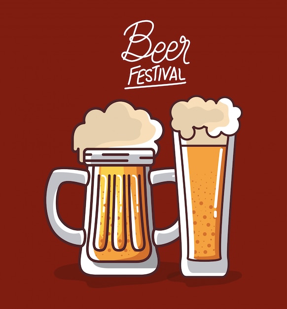 Verres à Bière Du Festival