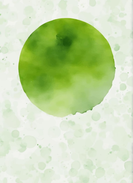 Vert fond d&#39;aquarelle