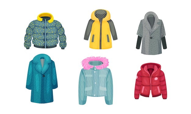 Vêtements extérieurs d'automne et d'hiver à manches longues