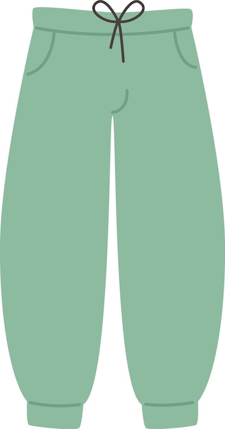 Vecteur vêtements pantalons d'automne