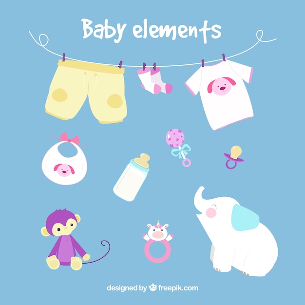 Vêtements Pour Bébé Avec Des Jouets