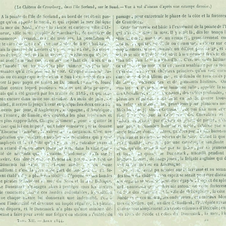 Vecteur vieux journal papier numérique