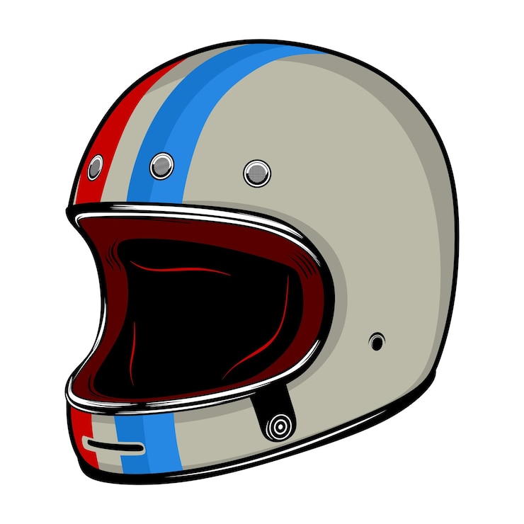 Vecteur vieux vecteur d'illustration de casque classique