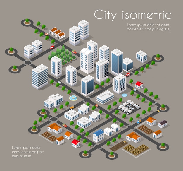 Ville De Transport 3d