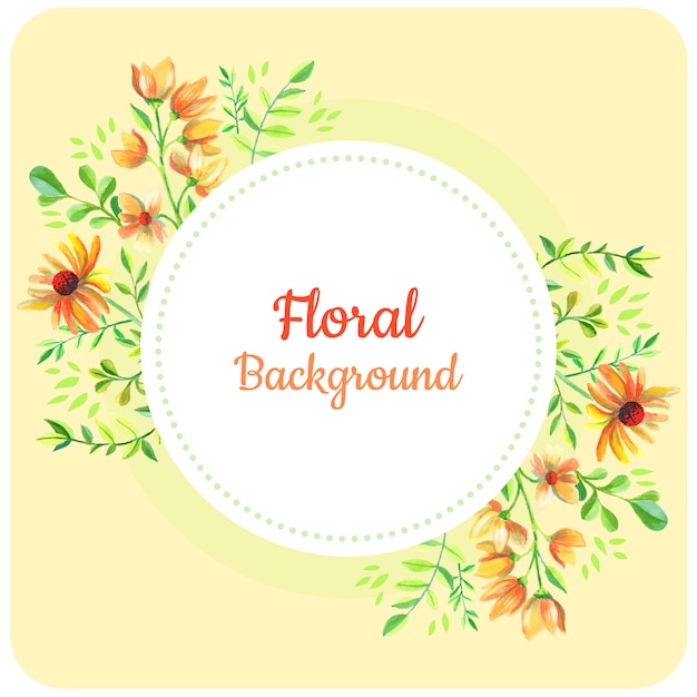 Vintage Floral Fond