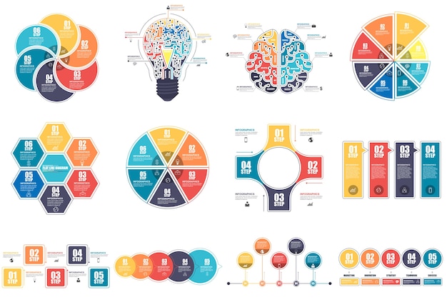 Visualisation Des Données D'éléments Infographiques