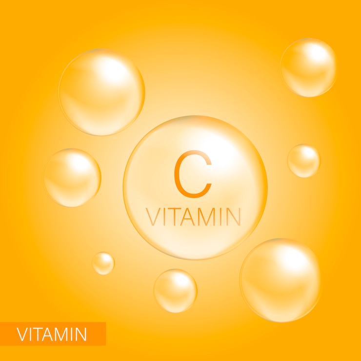 Vitamine C or brillant