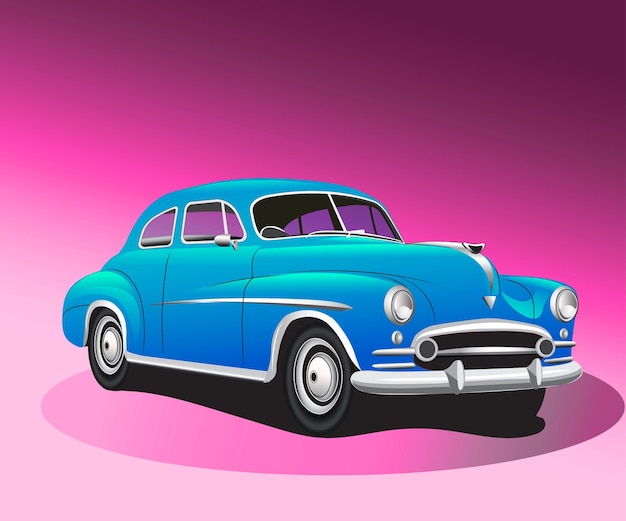 une voiture antique