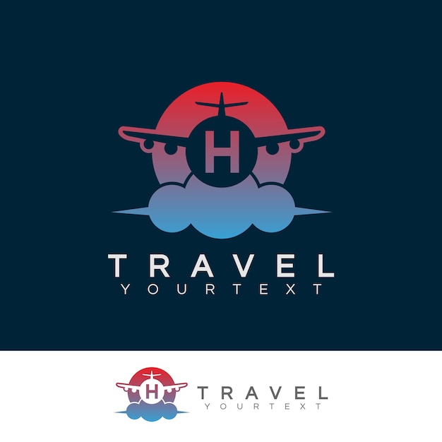 Voyage Initial Lettre H Création De Logo