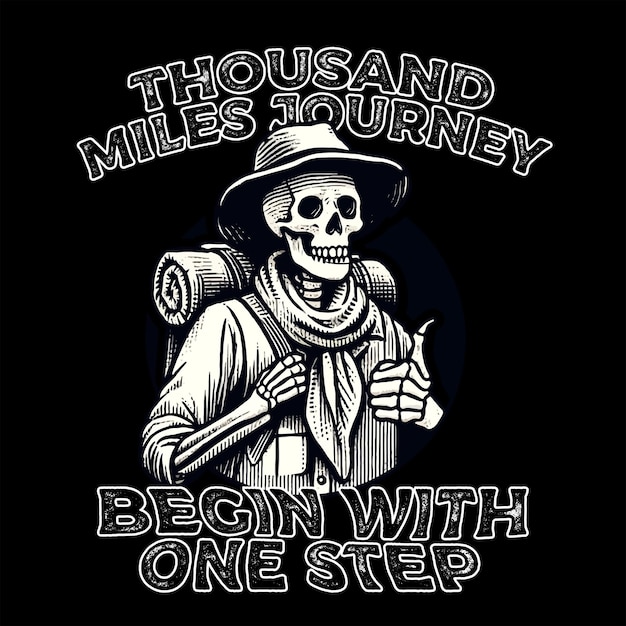 Un voyage de mille kilomètres commence par un pas - Reto Skeleton Hiker