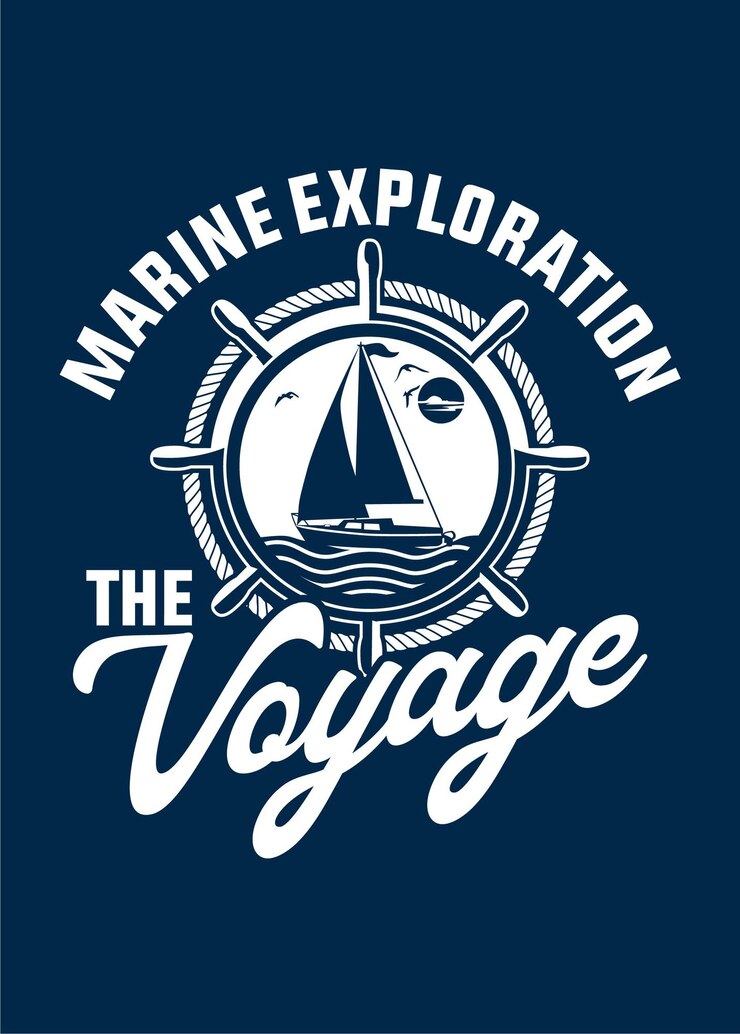 Vecteur le voyage en voilier