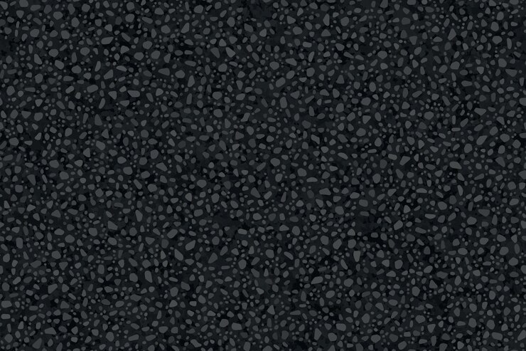 Vecteur vue de dessus de modèle sans couture d'asfalt texturé gris foncé