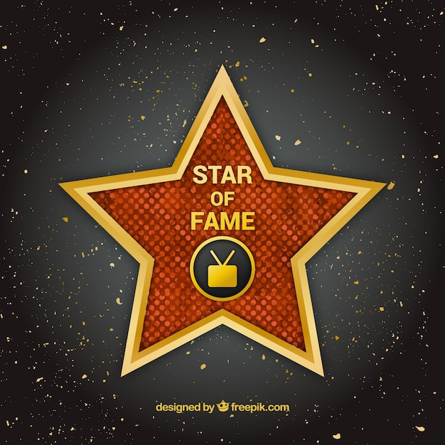 Vecteur walk of fame