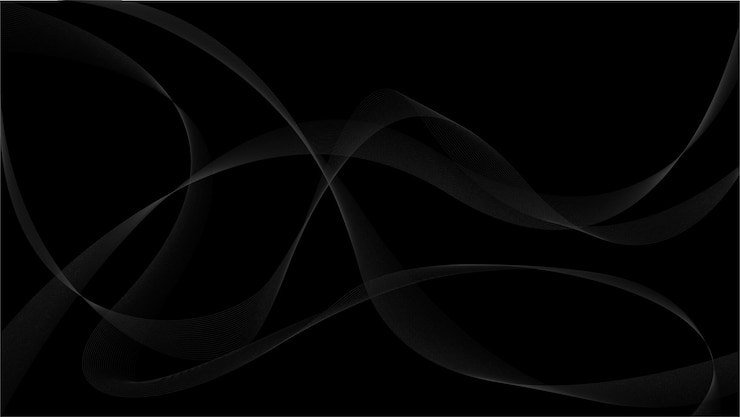 Vecteur wave lines abstract vector background fumée lisse avec des lignes