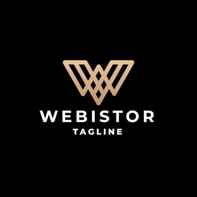 Webistor Lettre W Logo