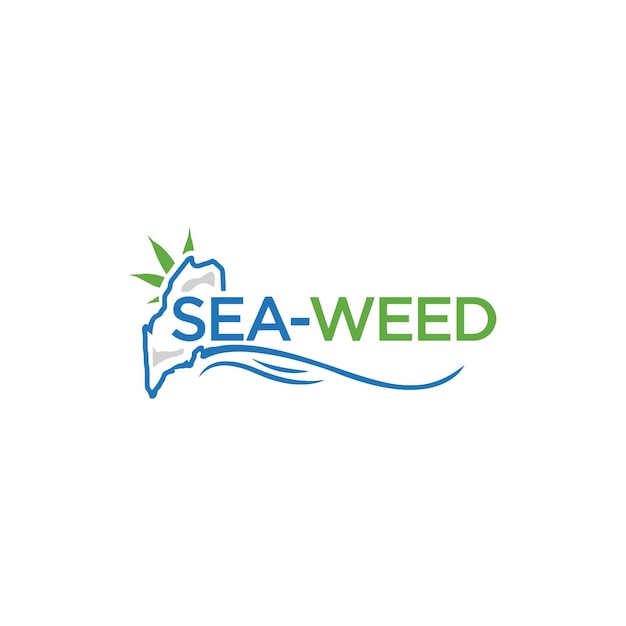 Vecteur weeds de mer