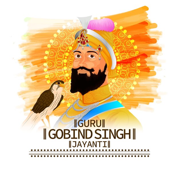 Vecteur wggurugobindsinghjayanti55