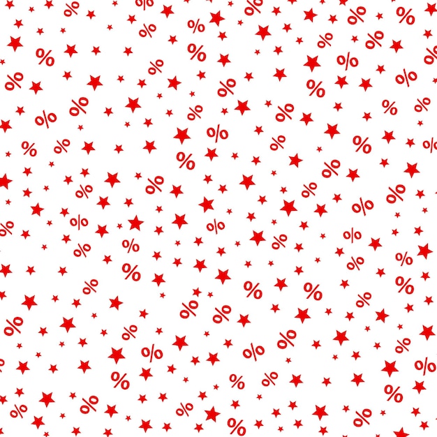 Whitered modèle discount vente ensemble de symboles Vector illustration