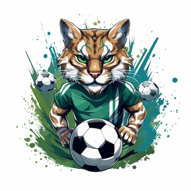 Wildcat_bobcat_soccer_football_animal_team