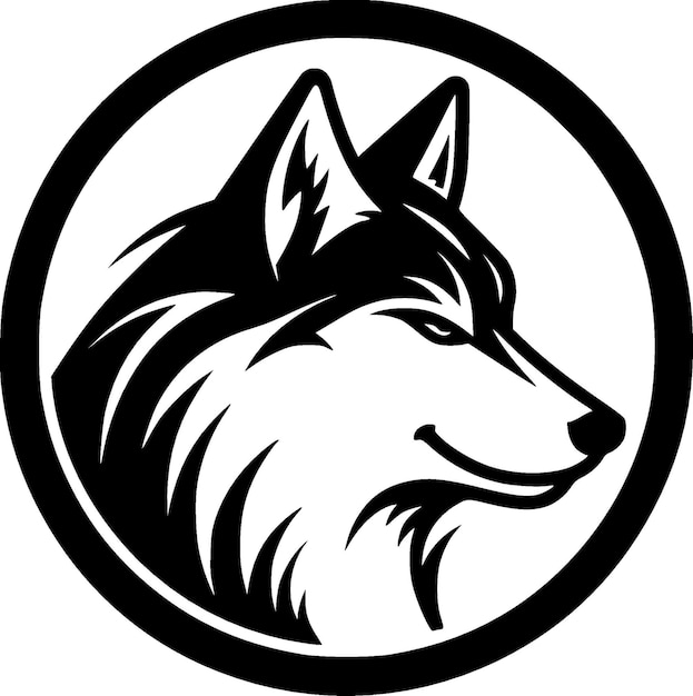 Wolf Logo vectoriel de haute qualité Illustration vectorielle idéale pour le graphique de T-shirt