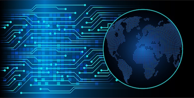 World carte de circuit binaire future technologie