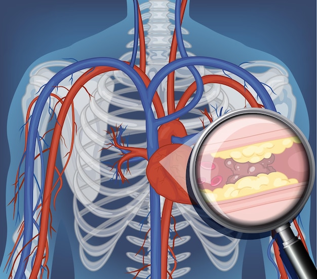 Xray Du Corps Humain Avec Les Organes Internes