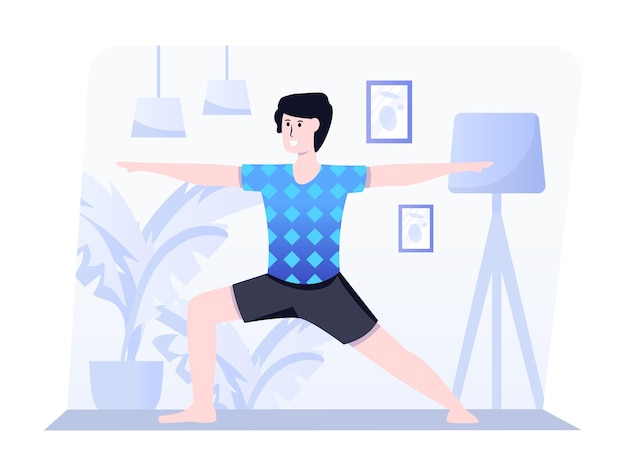 Yoga guerrier