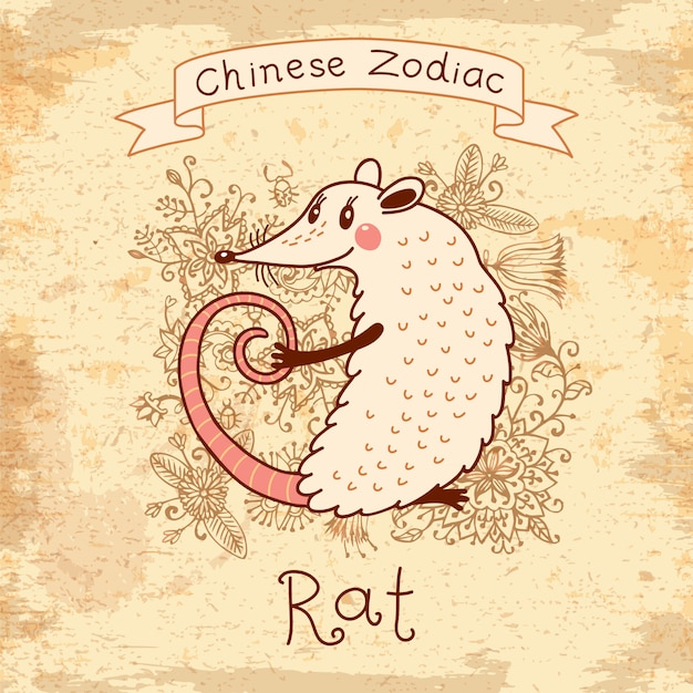 Zodiaque Chinois - Rat