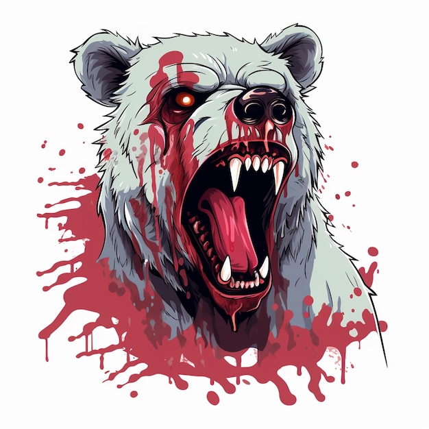 Zombie Animal Ours Grizzly