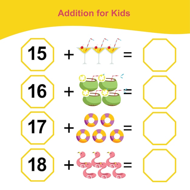 120 Addition for Kids