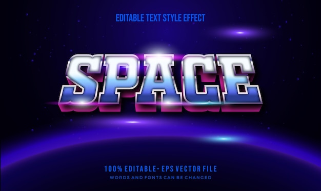 1980s theme  text style.  vector editable text style effect.