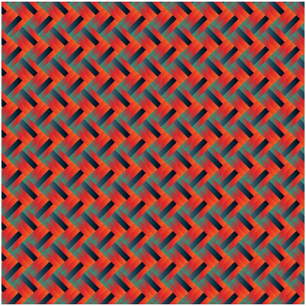 3d Abstract Seamless colorful parquet pattern vector Geometric wallpaper striped parquet background