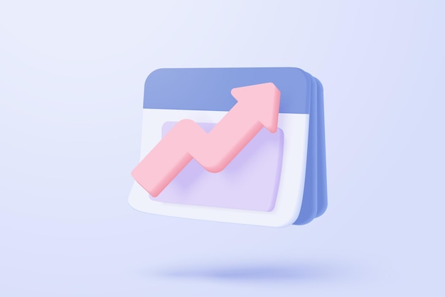 3d calendar date and time for reminder day with notice alert Calendar clock for schedule appointment and marked notifications alert concept 3d date reminder icon vector render illustration