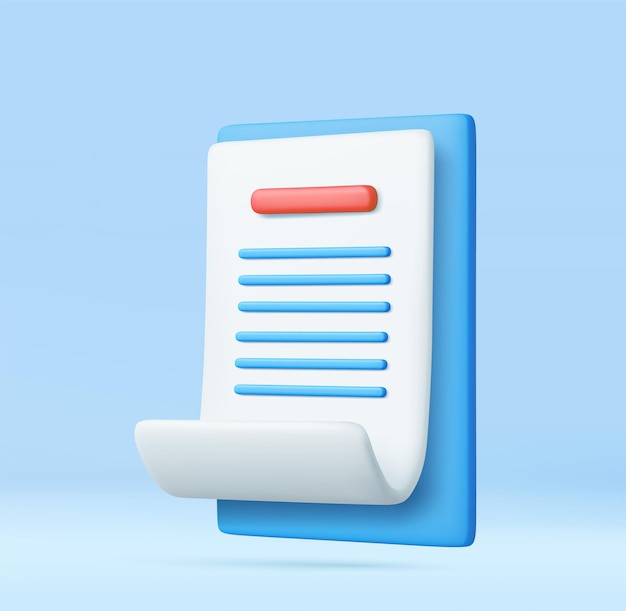 3d clipboard task management todo check list efficient work on project plan concept assignment and exam 3D Rendering Vector illustration