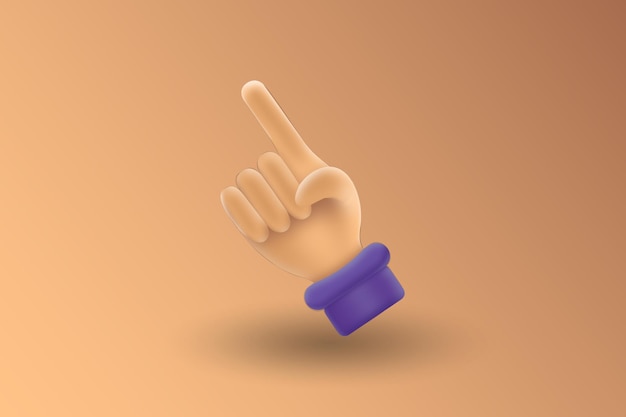 3D design hand style