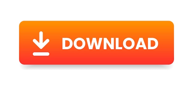 3d download button hand cursor save cloud icon hand pointer clicking click here push button