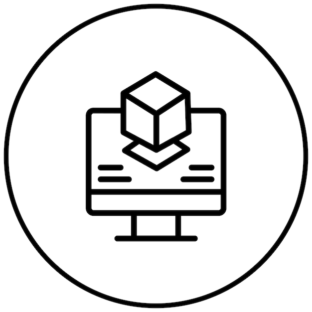 3d Film Vector Illustration